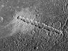 След от кометы на поверхности Ганимеда